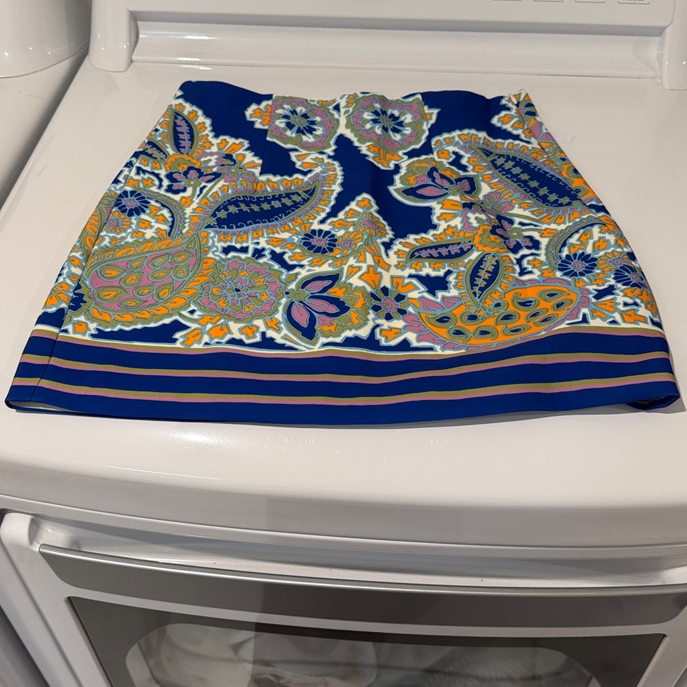 Zara Floral Print Skirt